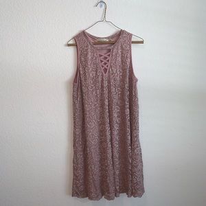 Liberty Love Pink Lacey Dress